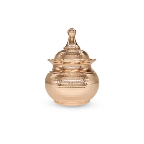 شکلات خوری مسی بدون پایه لب چین بزرگ